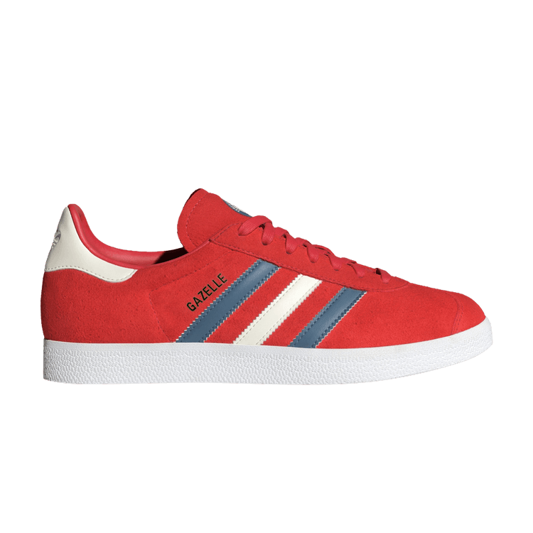 adidas Gazelle 'National Team Retro Collection - Chile' — Glory Red/Altered Blue/Off White