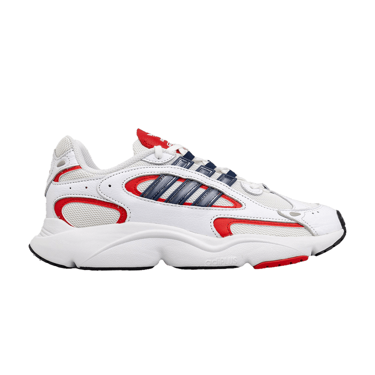 adidas Ozmillen 'White Blue Scarlet' — White Blue Scarlet