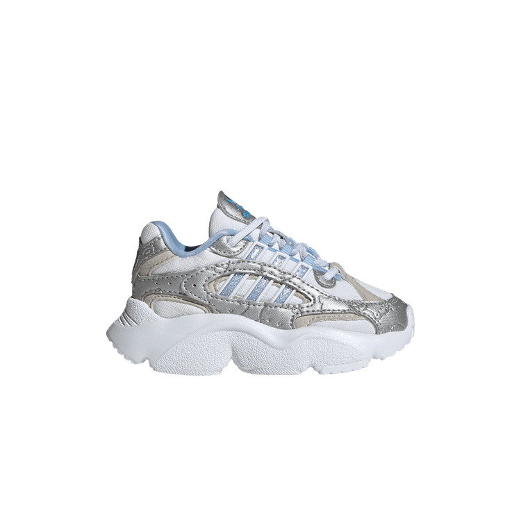 Hello Kitty x adidas Ozmillen Elastic Lace I 'White Glow Blue Grey' — Cloud White/Glow Blue/Grey One