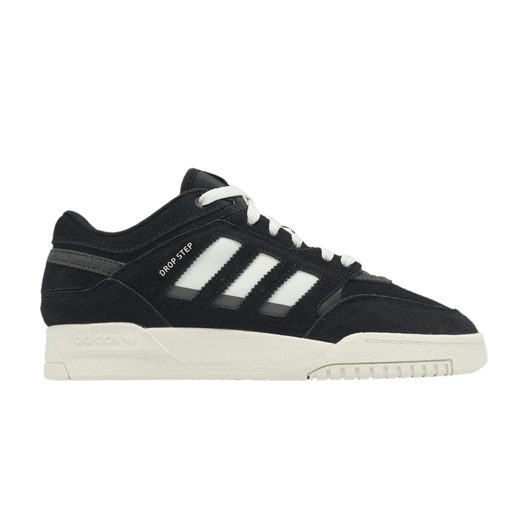 Adidas Drop Step Low 'Black White' — Core Black/Cloud White/Carbon