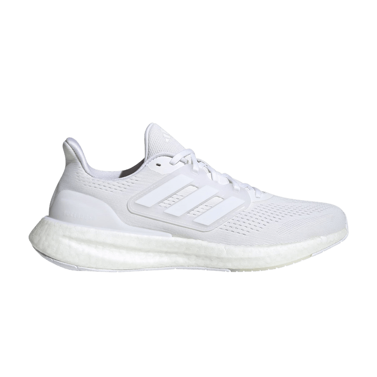 adidas PureBoost 23 'Core White' — Cloud White/Cloud White/Core Black