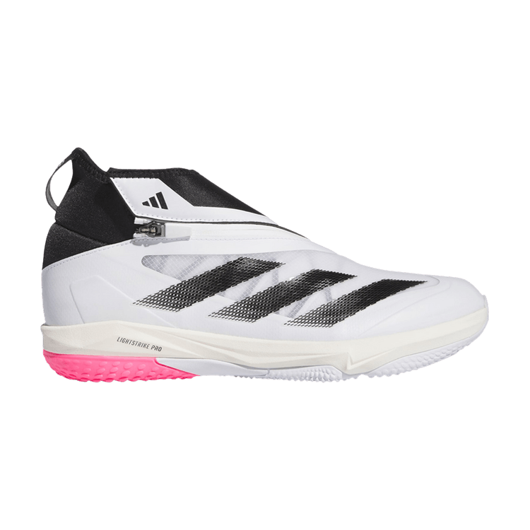 Adidas Adizero Impact+ Turf 'White Black Pink' — Cloud White/Core Black/Team Light Grey