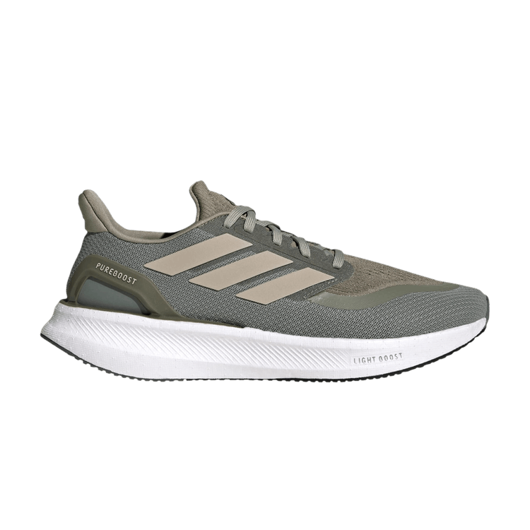 Adidas PureBoost 5 'Olive Strata' — Silver Pebble/Wonder Beige/Olive Strata