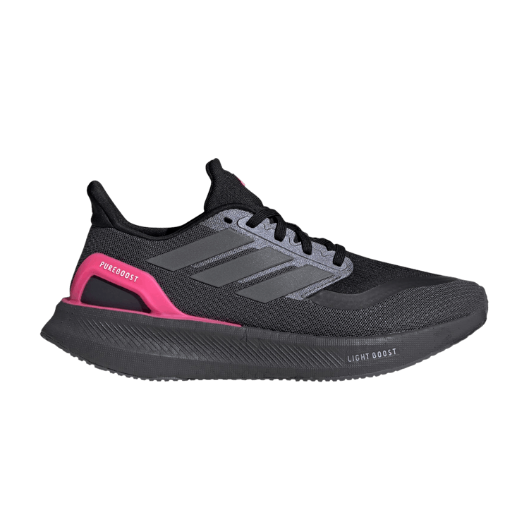 Adidas Wmns PureBoost 5 'Iron Metallic Lucid Pink' — Grey Five/Iron Metallic/Lucid Pink