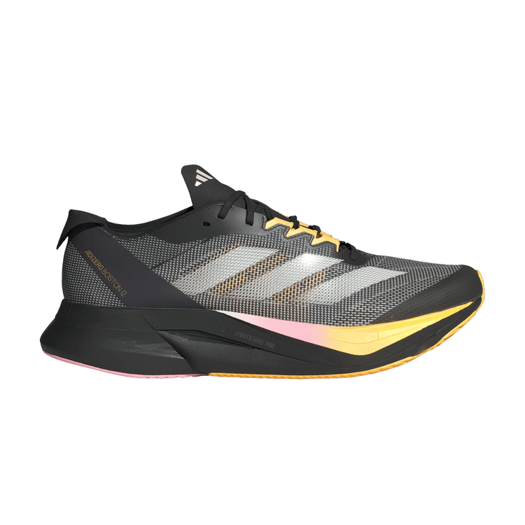 adidas Adizero Boston 12 '2024 Athlete Pack' — Core Black/Zero Metallic/Spark