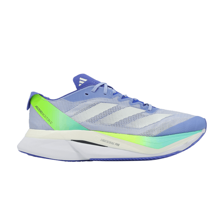 Adidas Wmns Adizero Boston 12 'Blue Spark Zero Metallic' — Blue Spark/Zero Metallic/Cobalt Blue