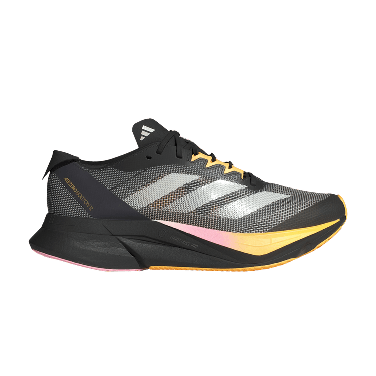 adidas Wmns Adizero Boston 12 '2024 Athlete Pack' — Core Black/Zero Metallic/Spark