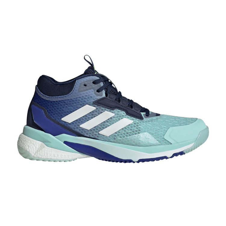 Adidas Wmns Crazyflight 5 Mid Indoor 'Semi Flash Aqua' — Semi Flash Aqua/Zero Metallic/Lucid Blue