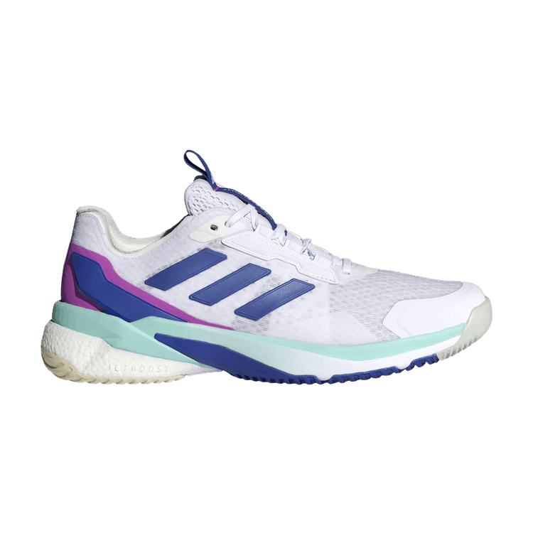 Adidas Wmns Crazyflight 5 Indoor 'White Lucid Blue Aqua' — Cloud White/Lucid Blue/Semi Flash Aqua