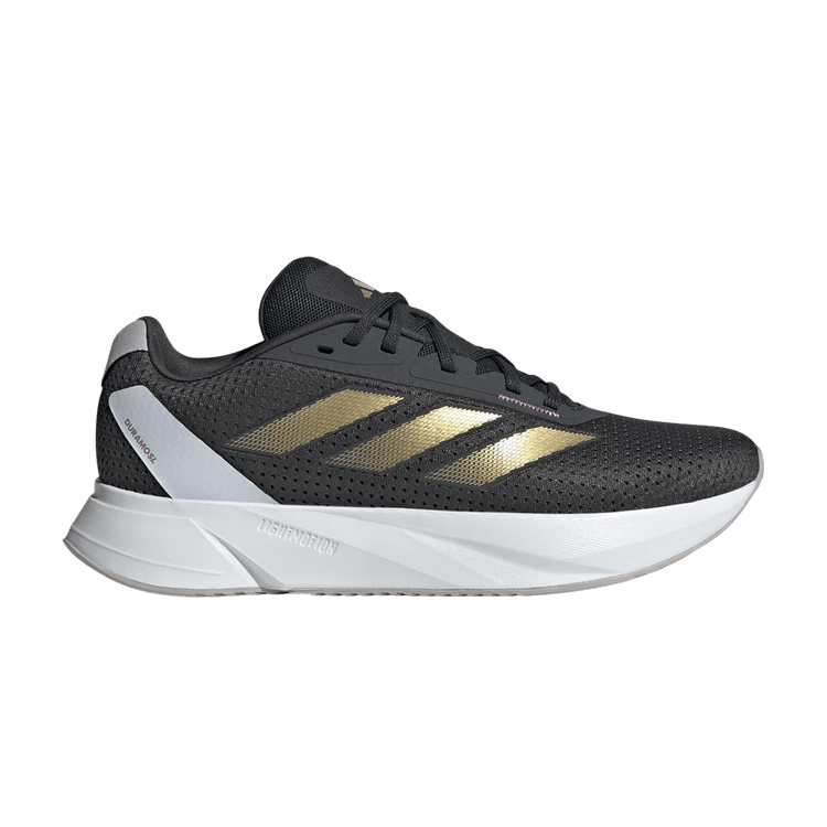 adidas Wmns Duramo SL 'Carbon Gold Metallic Preloved Purple' — Carbon / Gold Metallic / Preloved Purple