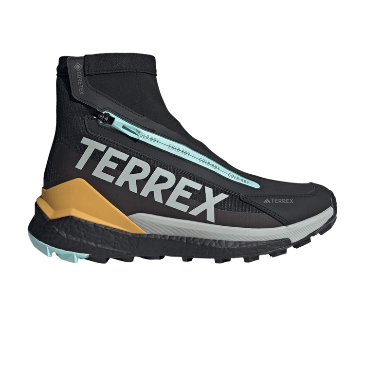 adidas Terrex Free Hiker 2 Cold.RDY 'Black Semi Flash Aqua' — Core Black/Wonder Silver/Semi Flash Aqua