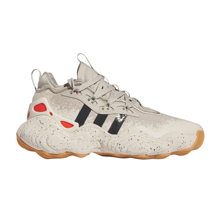 Adidas Trae Young 3 J 'Wonder Beige' — Wonder Beige/Grey Five/Wonder White
