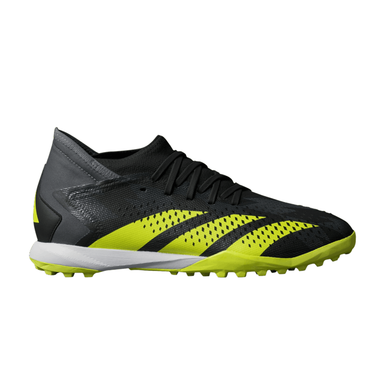 Adidas Predator Accuracy Injection.3 TF 'Crazycharged Pack' — Core Black/Team Solar Yellow/Grey Five