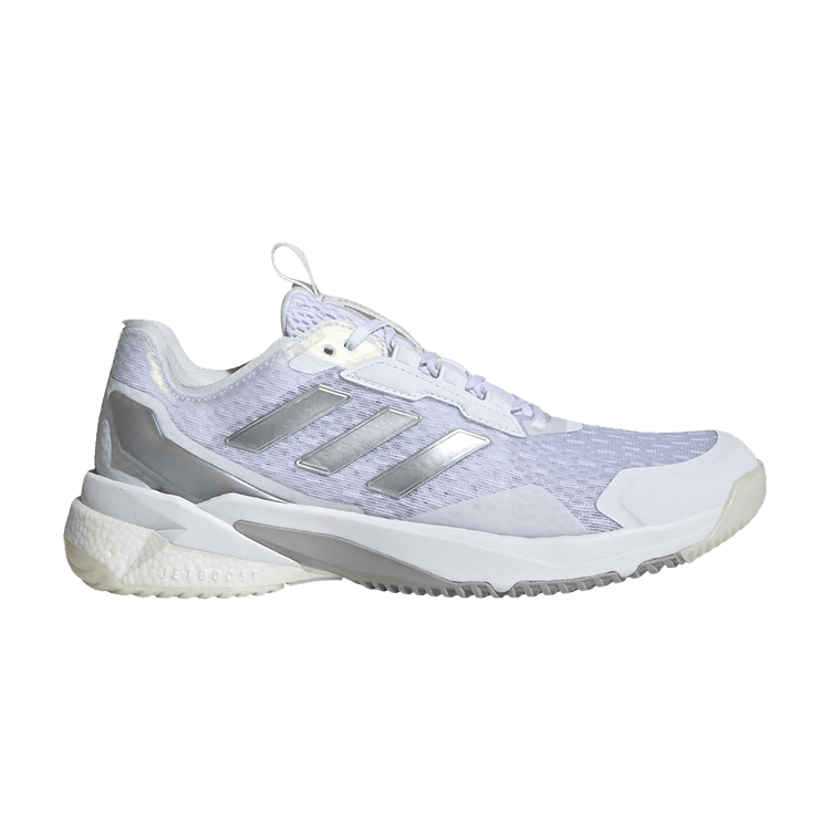 Adidas Wmns Crazyflight 5 Indoor 'White Silver Metallic' — Cloud White/Silver Metallic/Dash Grey