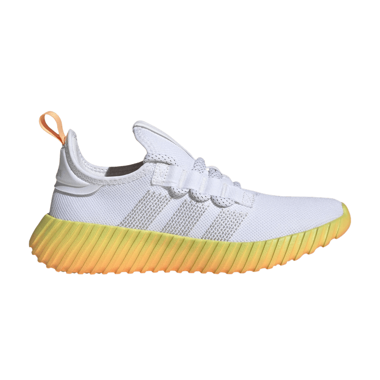 Adidas Wmns Kaptir Flow 'White Hazy Orange' — Cloud White/Crystal White/Hazy Orange