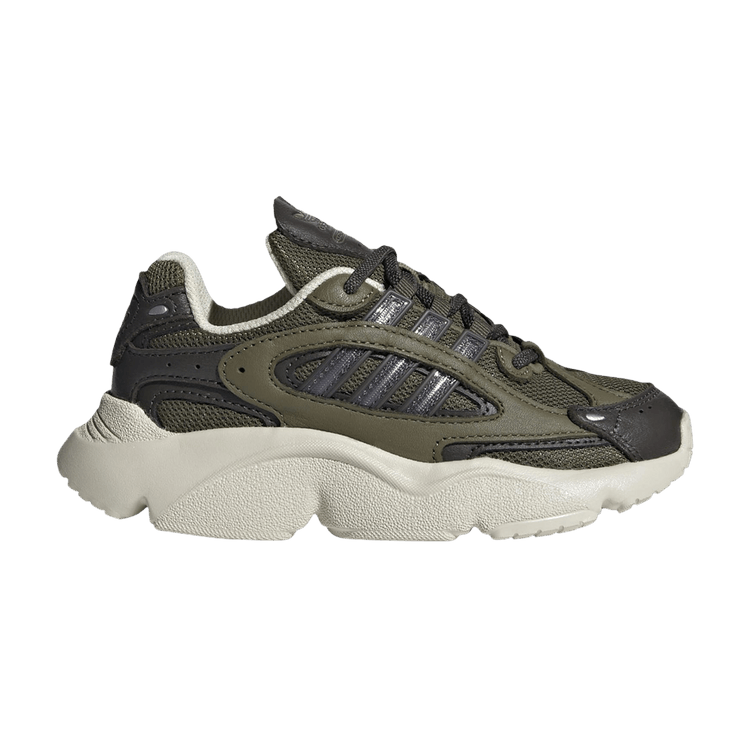 adidas Ozmillen Elastic Lace J 'Focus Olive' — Focus Olive/Shadow Olive/Aluminium