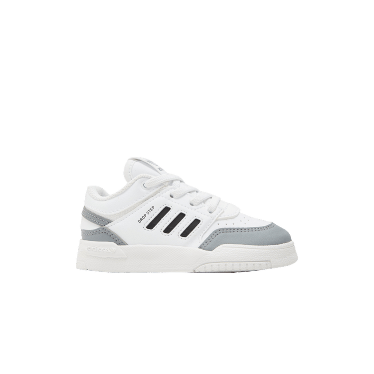 Adidas Drop Step Low I 'White Black Grey' — Cloud White/Core Black/Grey Three