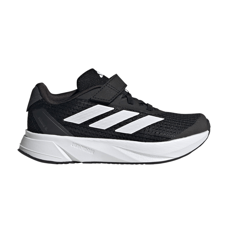 Adidas Duramo SL K 'Black White Carbon Strap' — Core Black/Cloud White/Carbon