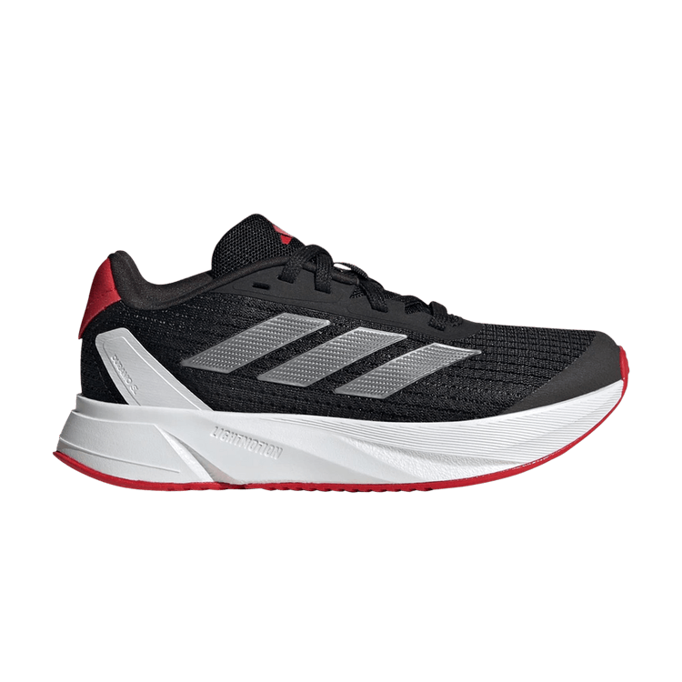 Adidas Duramo SL J 'Black Scarlet' — Core Black/Iron Metallic/Better Scarlet