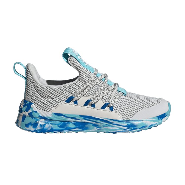 Adidas Lite Racer Adapt 5.0 J 'Dash Grey Bright Royal Camo' — Dash Grey/Cloud White/Bright Royal
