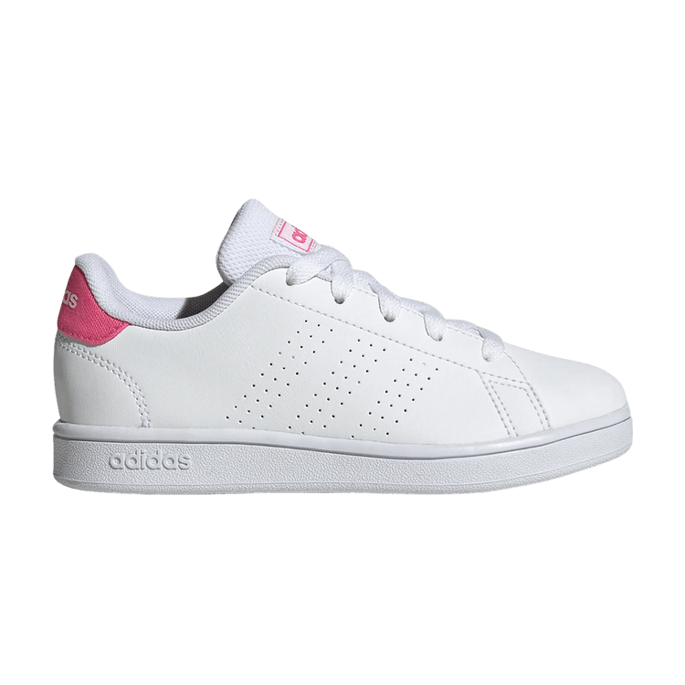 Adidas Advantage Court K 'White Pulse Magenta' — Cloud White/Pulse Magenta/Wonder Quartz