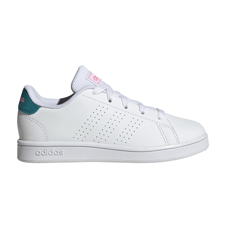 Adidas Advantage Court K 'White Arctic Fusion Pink' — Cloud White/Arctic Fusion/Bliss Pink
