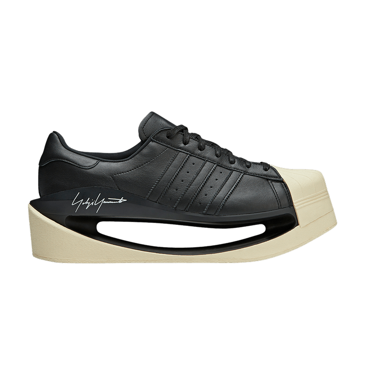 adidas Y-3 Gendo Superstar 'Black Easy Yellow' — Black/Black/Easy Yellow