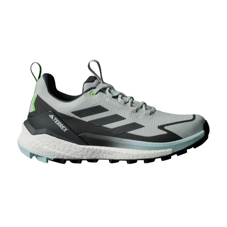 Adidas Wmns Terrex Free Hiker 2.0 Low GORE-TEX 'Flash Aqua Lime' — Semi Flash Aqua/Carbon/Lucid Lime