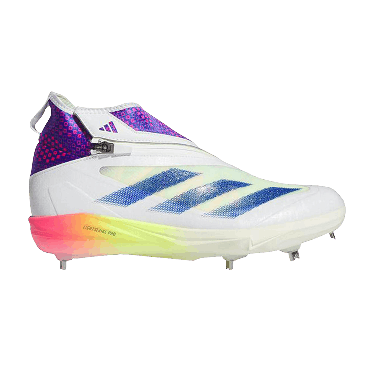 adidas Adizero Impact+ 'Warp Speed - White Lucid Blue Pink' — Cloud White/Lucid Blue/Lucid Pink