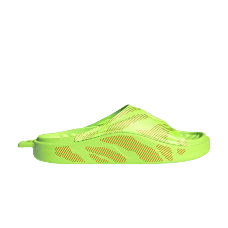 Stella McCartney x adidas Wmns Slide 'Signal Green' — Signal Green/Signal Green/Hazy Orange
