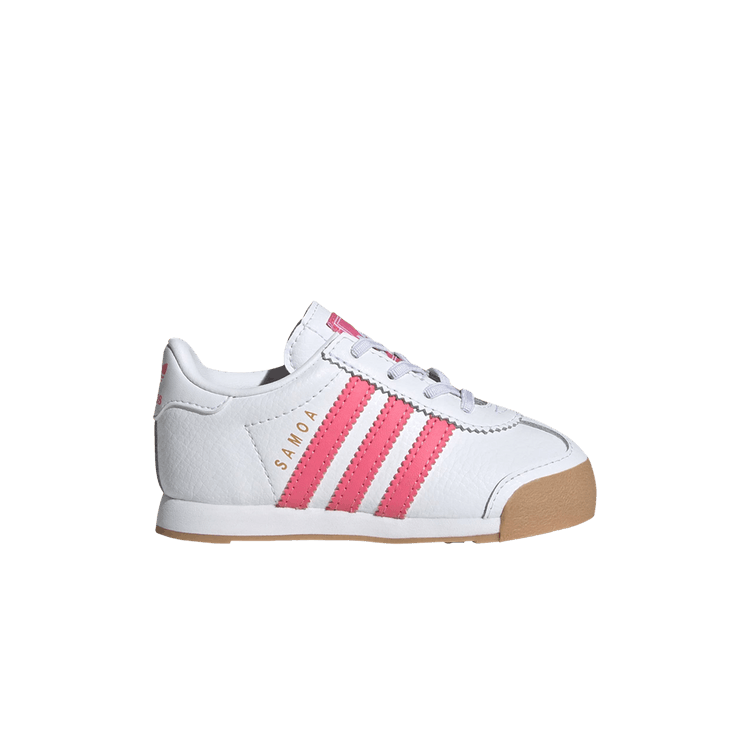 Adidas Samoa I 'White Pink Fusion' — Cloud White/Pink Fusion/Gum
