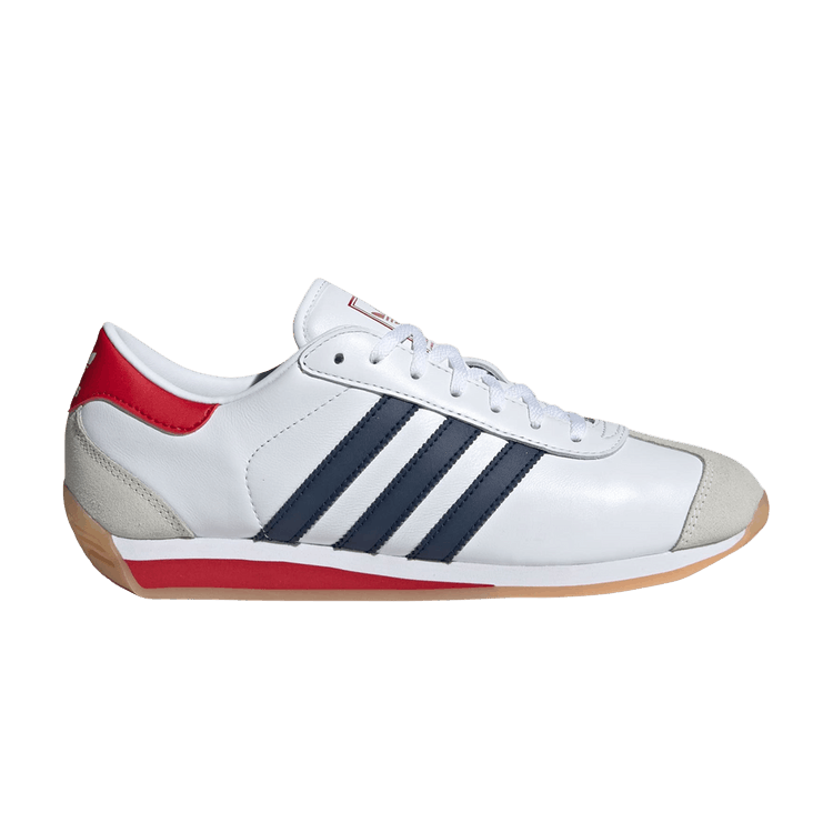 Adidas Country 2 'White Night Indigo Scarlet' — Cloud White/Night Indigo/Better Scarlet