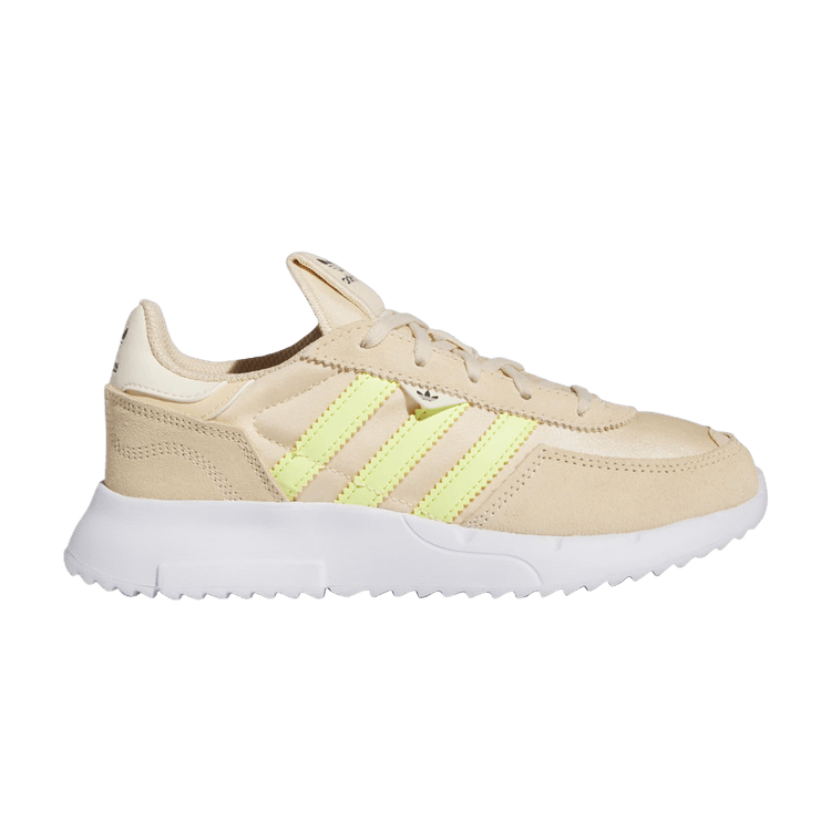 Adidas Retropy F2 J 'Sand Strata Pulse Yellow' — Sand Strata/Pulse Yellow/Cloud White