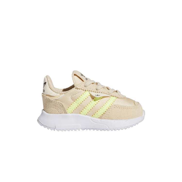 Adidas Retropy F2 I 'Sand Strata Pulse Yellow' — Sand Strata/Pulse Yellow/Cloud White