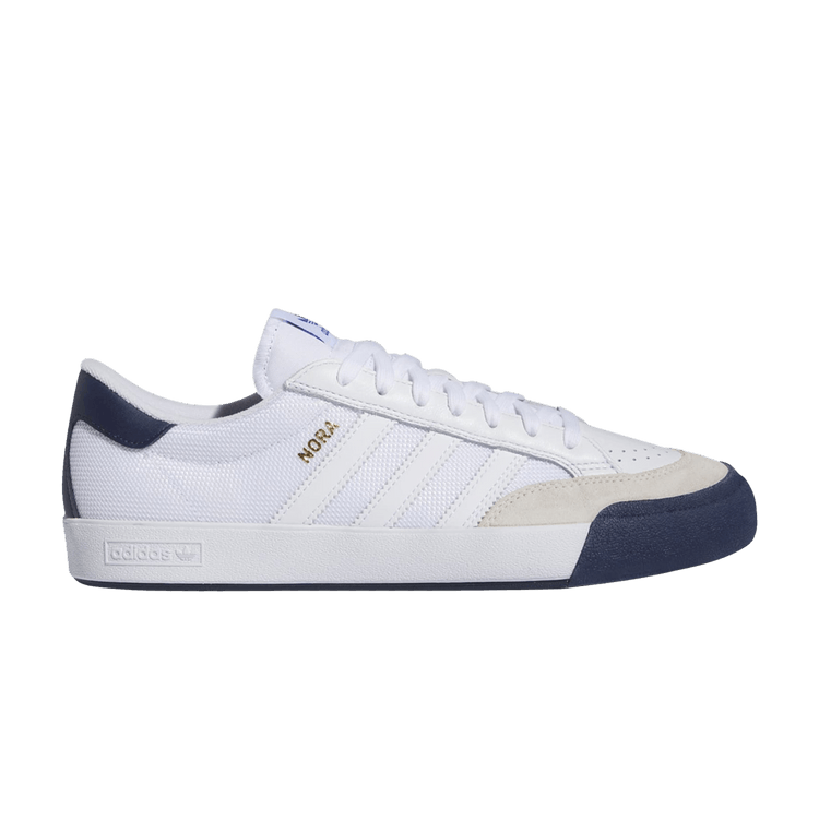Adidas Nora 'White Collegiate Navy' — Cloud White/Chalk White/Collegiate Navy
