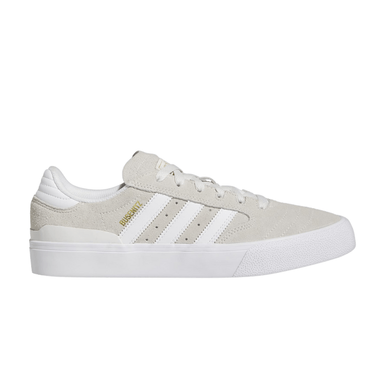 Adidas Busenitz Vulc 2.0 'Crystal White Gold Metallic' — Crystal White/Cloud White/Gold Metallic