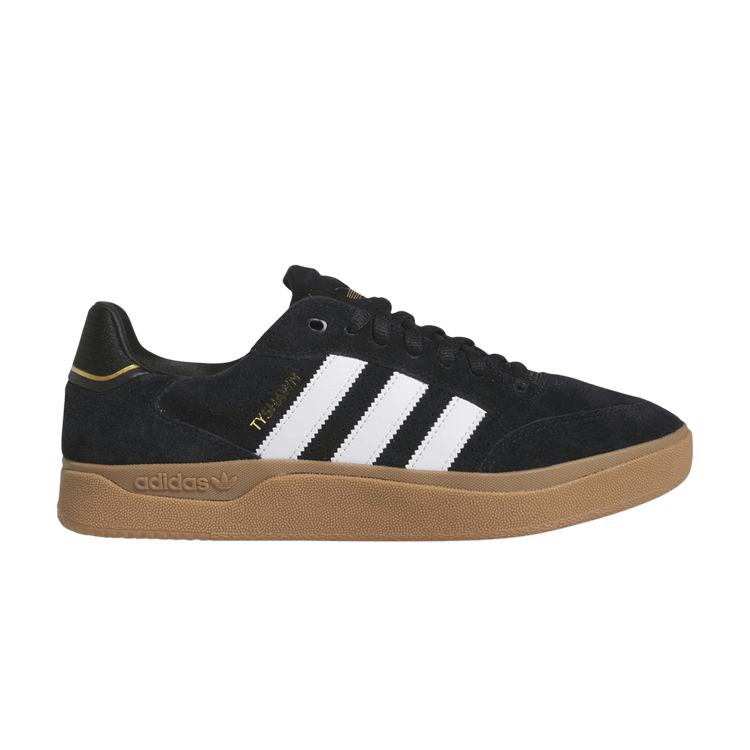 Adidas Tyshawn Remastered 'Black White Gum' — Core Black/Cloud White/Gum