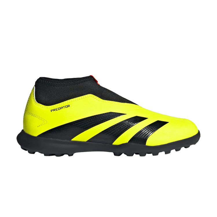 Adidas Predator 24 League Laceless TF J 'Energy Citrus Pack' — Team Solar Yellow/Core Black/Solar Red