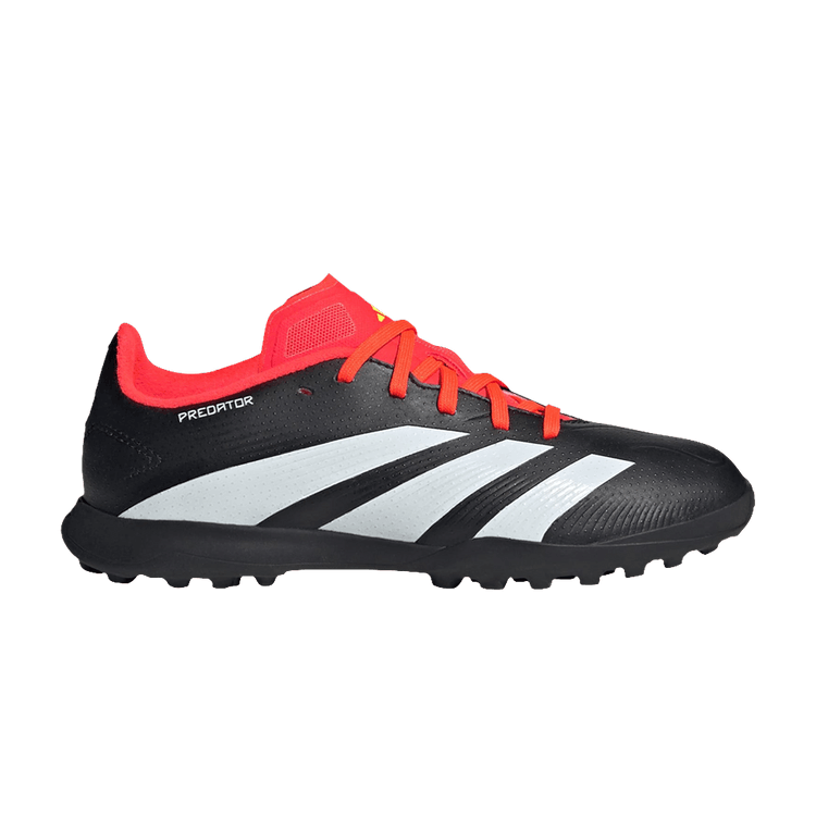 Adidas Predator 24 League TF J 'Solar Energy Pack' — Core Black/Cloud White/Solar Red