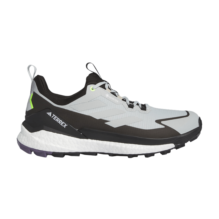 Adidas Terrex Free Hiker 2.0 Low GORE-TEX 'Wonder Silver Lemon' — Wonder Silver/Wonder Silver/Lucid Lemon
