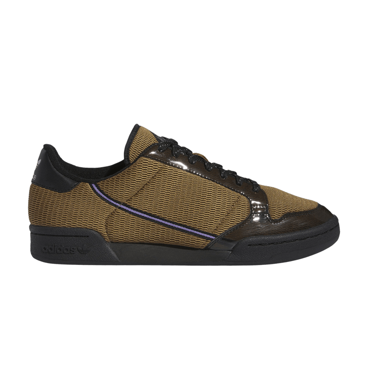 Blondey McCoy x adidas Continental 80 'Brown Magic Lilac' — Core Black/Core Black/Magic Lilac
