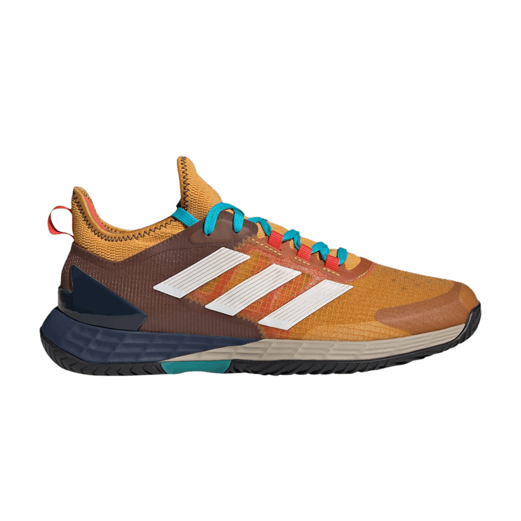 Adidas Adizero Ubersonic 4 'Preloved Yellow Navy' — Preloved Yellow/Core White/Bright Red