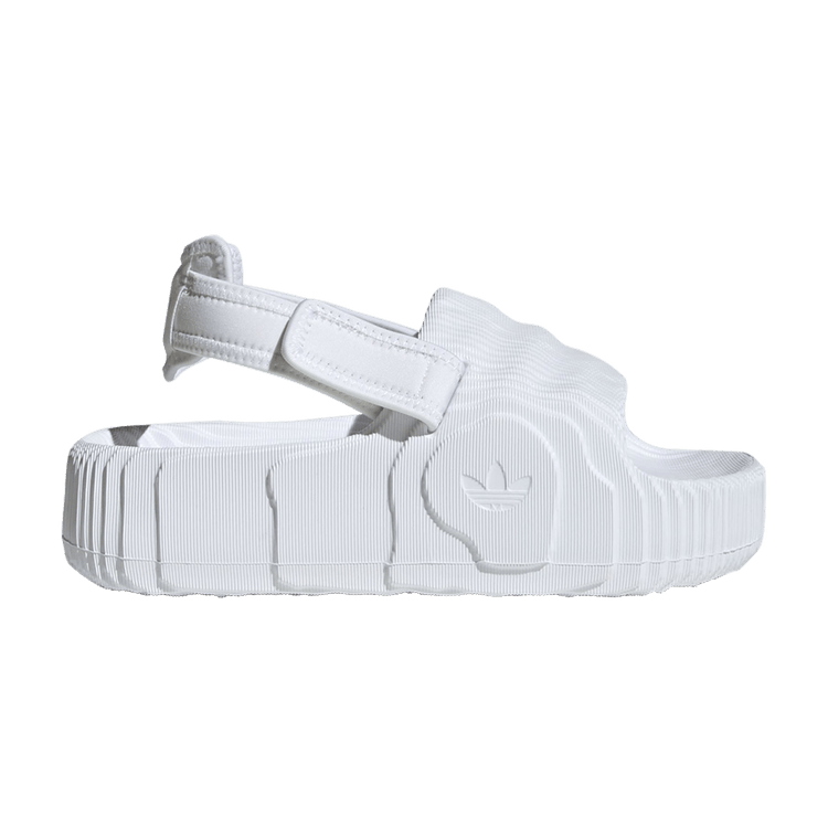 Adidas Adilette 22 XLG Slide 'Triple White' — Cloud White/Cloud White/Cloud White