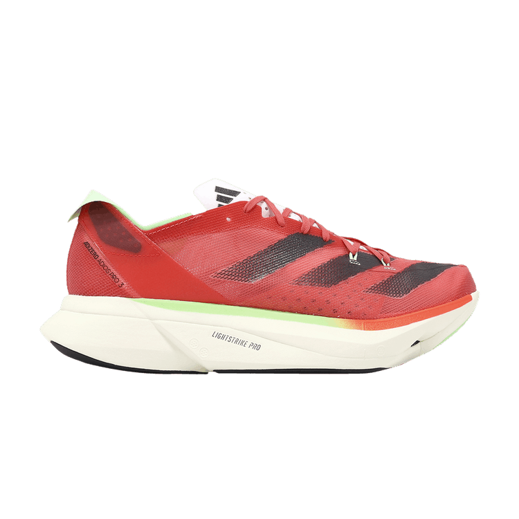 adidas Adizero Adios Pro 3 'Ekiden Pack' — Preloved Scarlet/Aurora Metallic/Solar Red