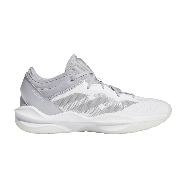 adidas Adizero Select 2.0 Low 'Cloud White Glory Grey' — Cloud White/Glory Grey/Cloud White