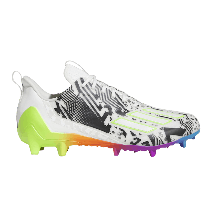adidas Adizero 12.0 'Mismatch - White Multi-Color' — Cloud White/Team Solar Green/Core Black