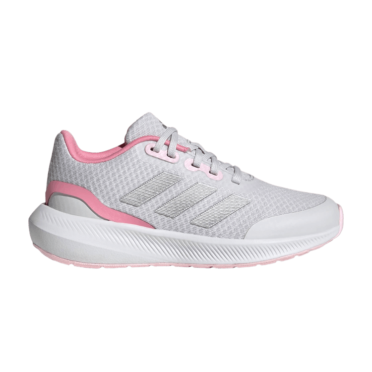Adidas Runfalcon 3 K 'Dash Grey Bliss Pink' — Dash Grey/Silver Metallic/Bliss Pink