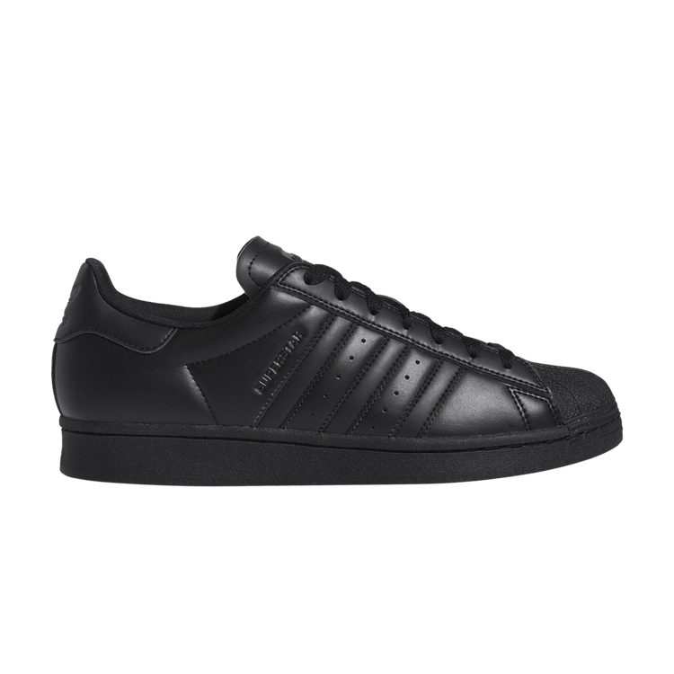 adidas Superstar ADV 'Triple Black' — Core Black/Core Black/Gold Metallic