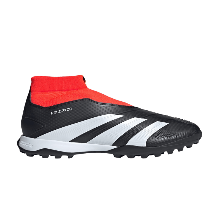 adidas Predator 24 League Laceless TF 'Solar Energy Pack' — Core Black/Cloud White/Solar Red