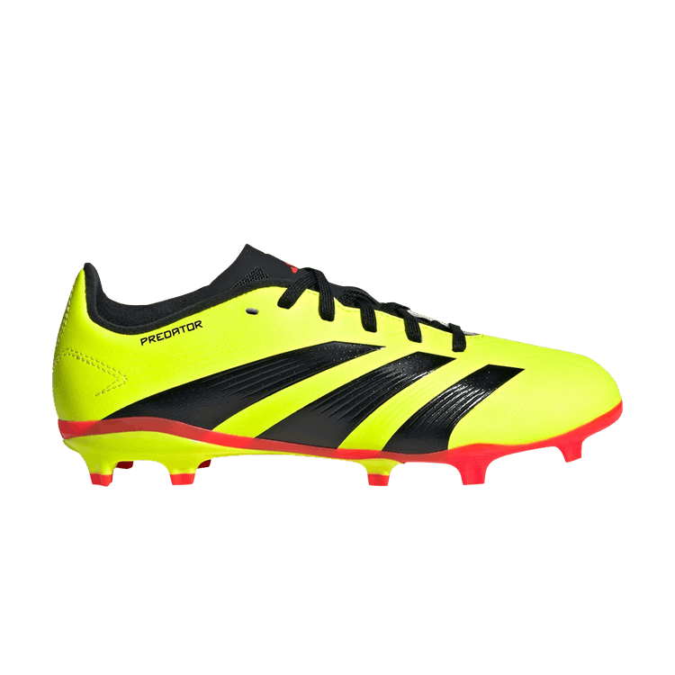 Adidas Predator 24 League FG J 'Energy Citrus Pack' — Team Solar Yellow/Core Black/Solar Red